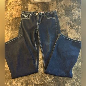 Cowgirl Hardware Boot Cut Jeans Size 16 Junior